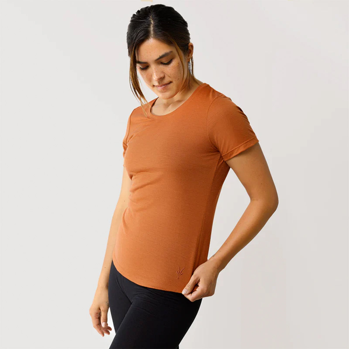 ibex IBEX 24h Short Sleeve Low Crew Women's