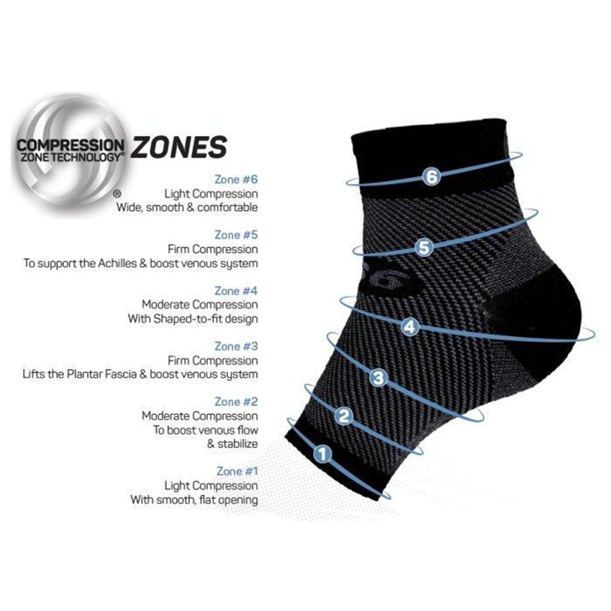 FS6 Performance Foot Sleeve ankle supporter PERFORMANCE FOOT SLEEVE [OS1ST OS Fast]
