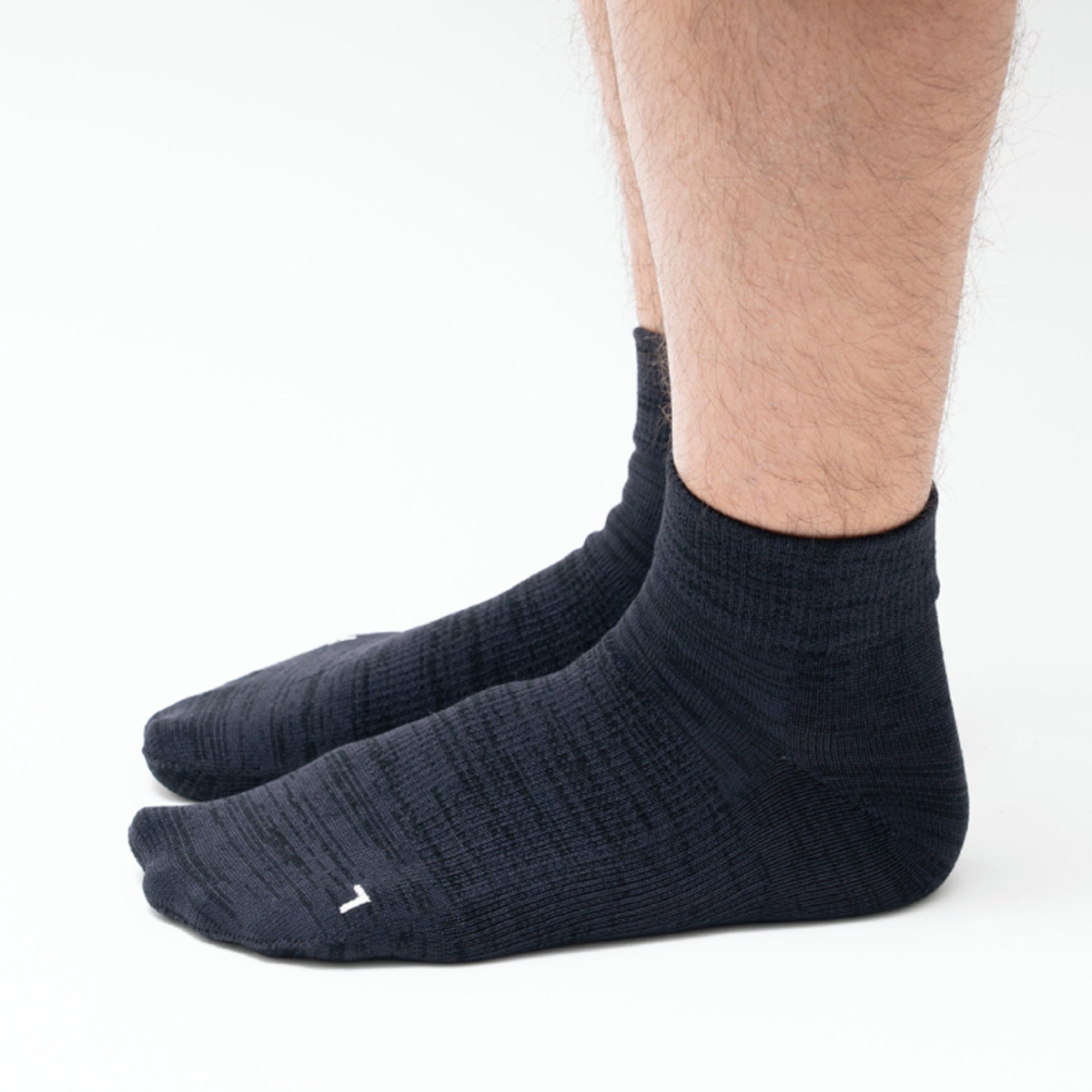Natural Shape Quater Crew Axio Wool