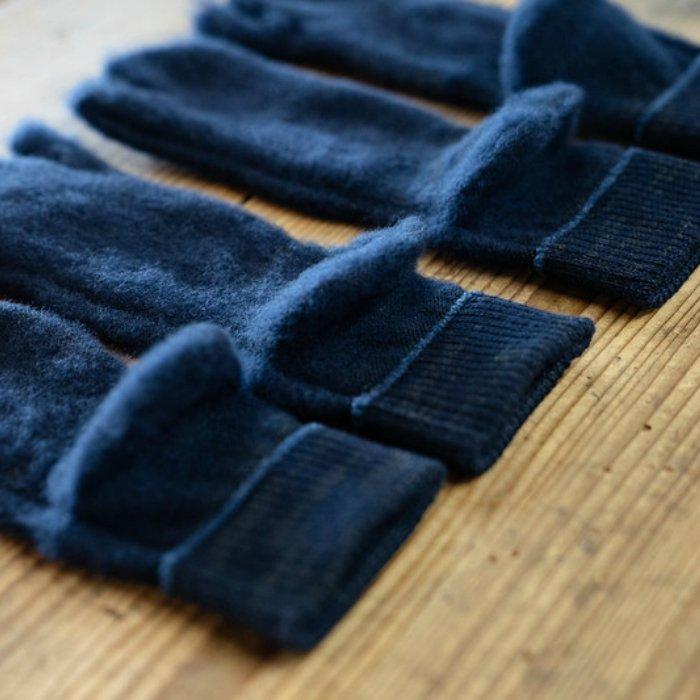 【SALE 30】 足袋型クルーソックス ユビソックス フラッフィー Yubi Socks FLUFFY [STRIDE ストライド] ホールガーメント 足袋型靴下 - STRIDE LAB ONLINE STORE（ストライド ラボ）