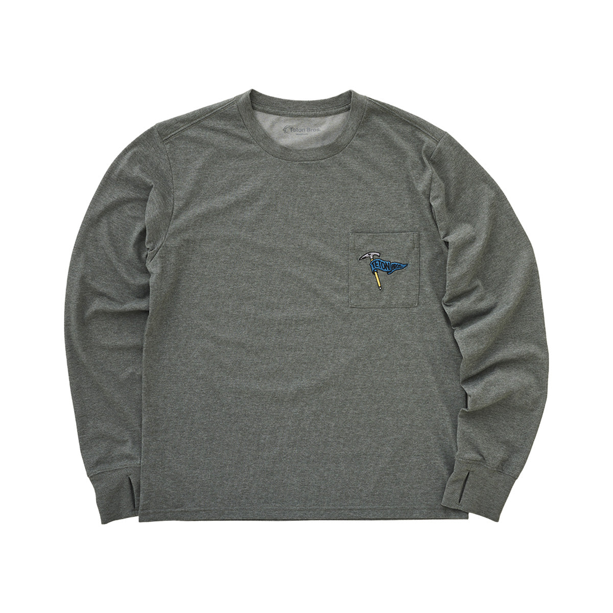 Men's TB Ax Long Sleeve Tea TB AX L/S Tee M [Teton Bros. Teton Bros.]