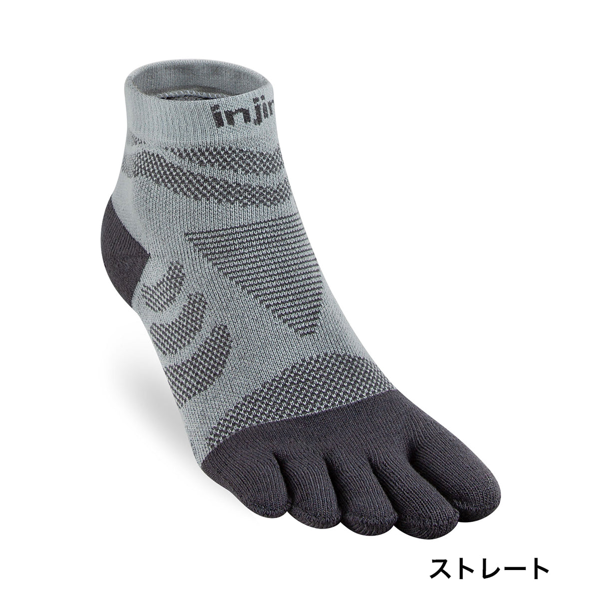 (21.5-25.0cm) 5 fingers mini crew socks Women's Ultralan [Injinji Inji]