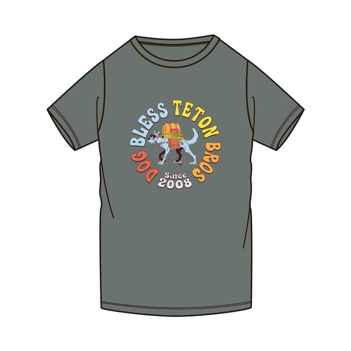 Teton Bros. Dog Bless TB Tee Men