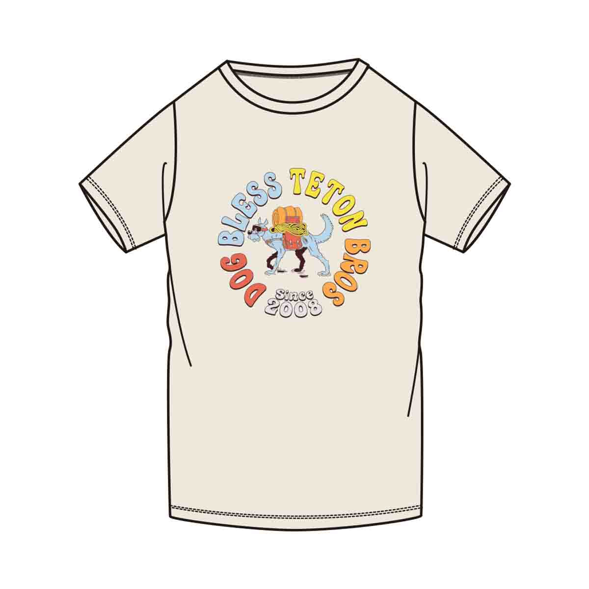 Teton Bros. Dog Bless TB Tee Men