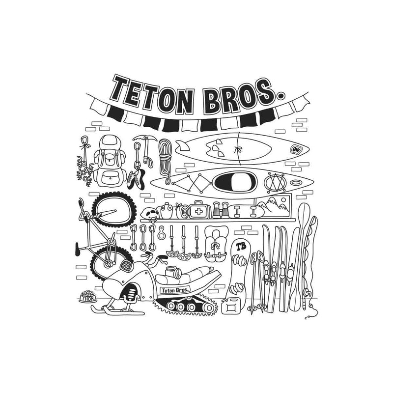 Teton Bros. TB Garage Tea Men